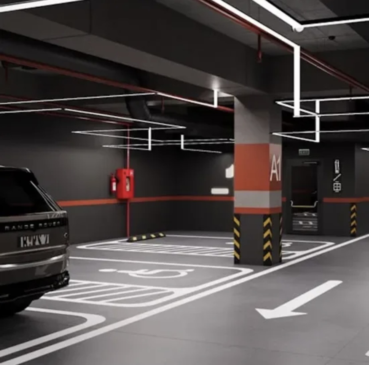 Tiefgarage Wohnanlage Deutschland